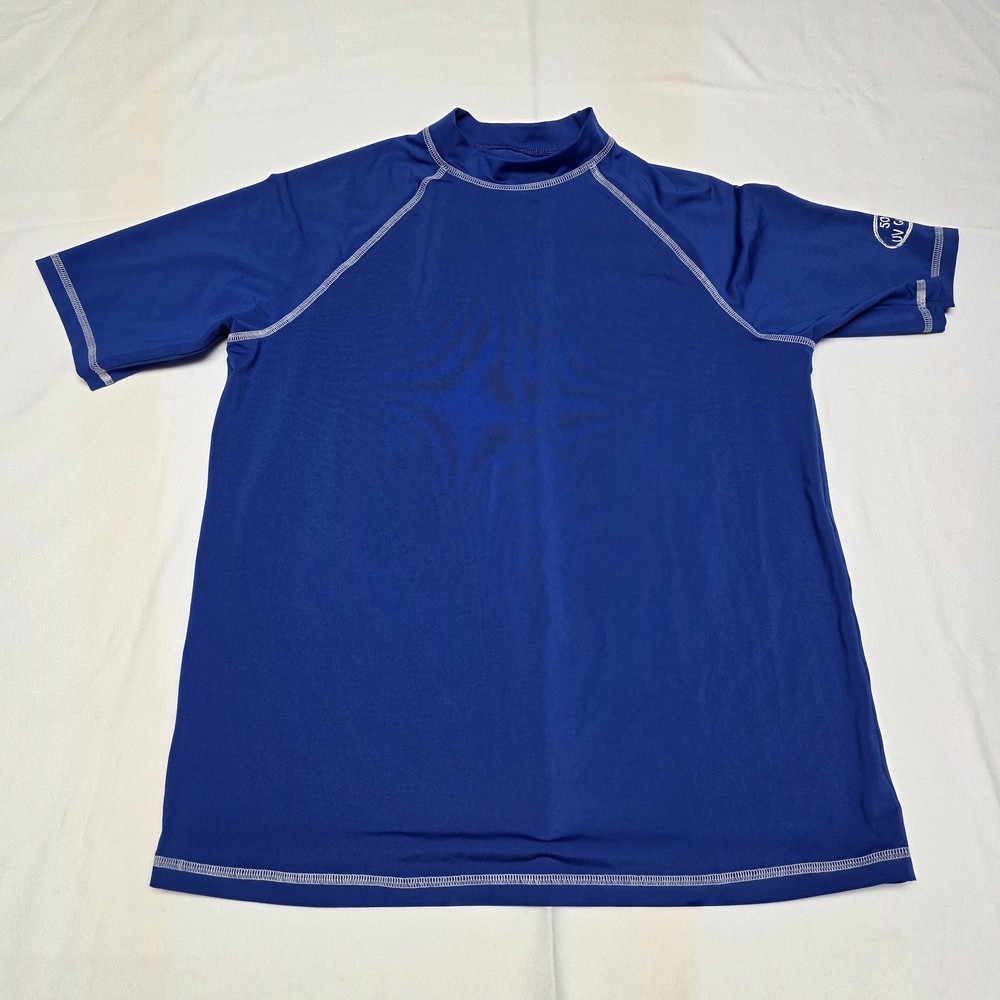 First Wave Kids Rashguard - Royal Blue